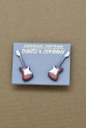 Electric Guitar Stud Earrings